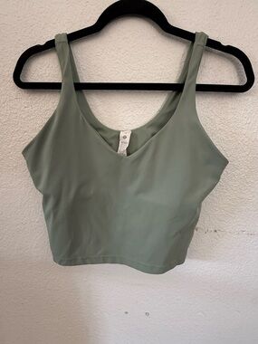 lululemon athletica Sage Green Scoop Neck Tank